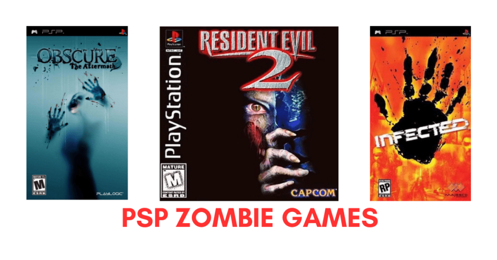 PSP Zombie Games